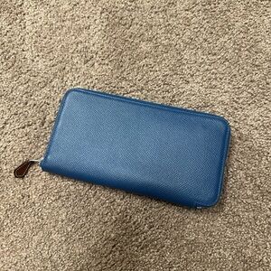 Authentic Hermes Silk’In Classique Wallet - Like New!